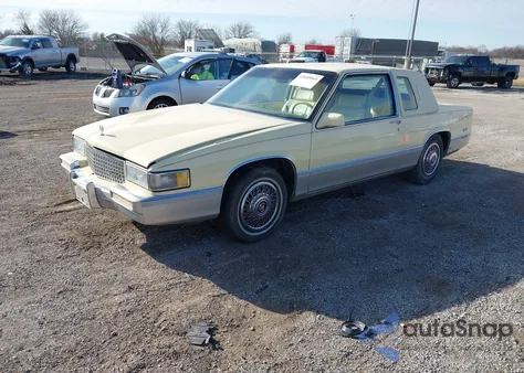 1989 Cadillac Deville from USA, damaged, VIN 1G6CD1157K4249430